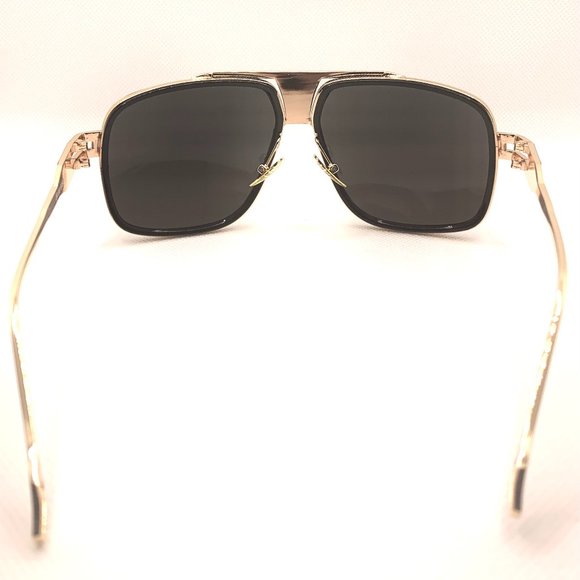 New Men's Oversized Luxury Square Retro Sunglasses - Picture 5 of 7